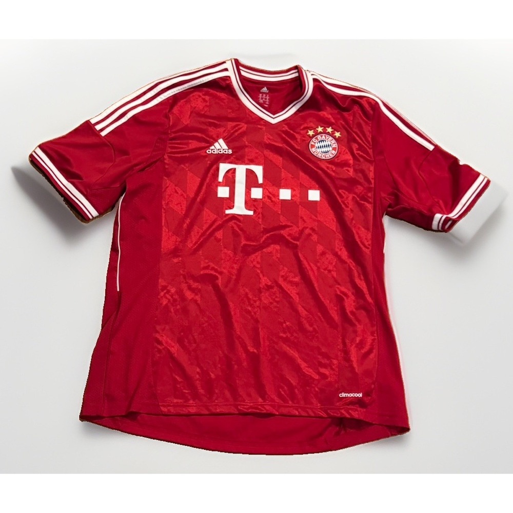 Bayern Munich 2013-2014 Home Soccer Jersey Football Kit Shirt Size XL